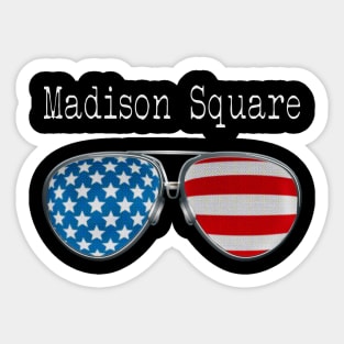 AMERICA PILOT GLASSES MADISON SQUARE GARDEN Sticker